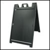 Signicade Deluxe Black A-Frame & Curb Sign Holder