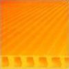 4mm Orange Corrugated Plastic Sheets