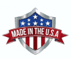 Made in USA Black & White Single Face corrugated Plastic Rolls